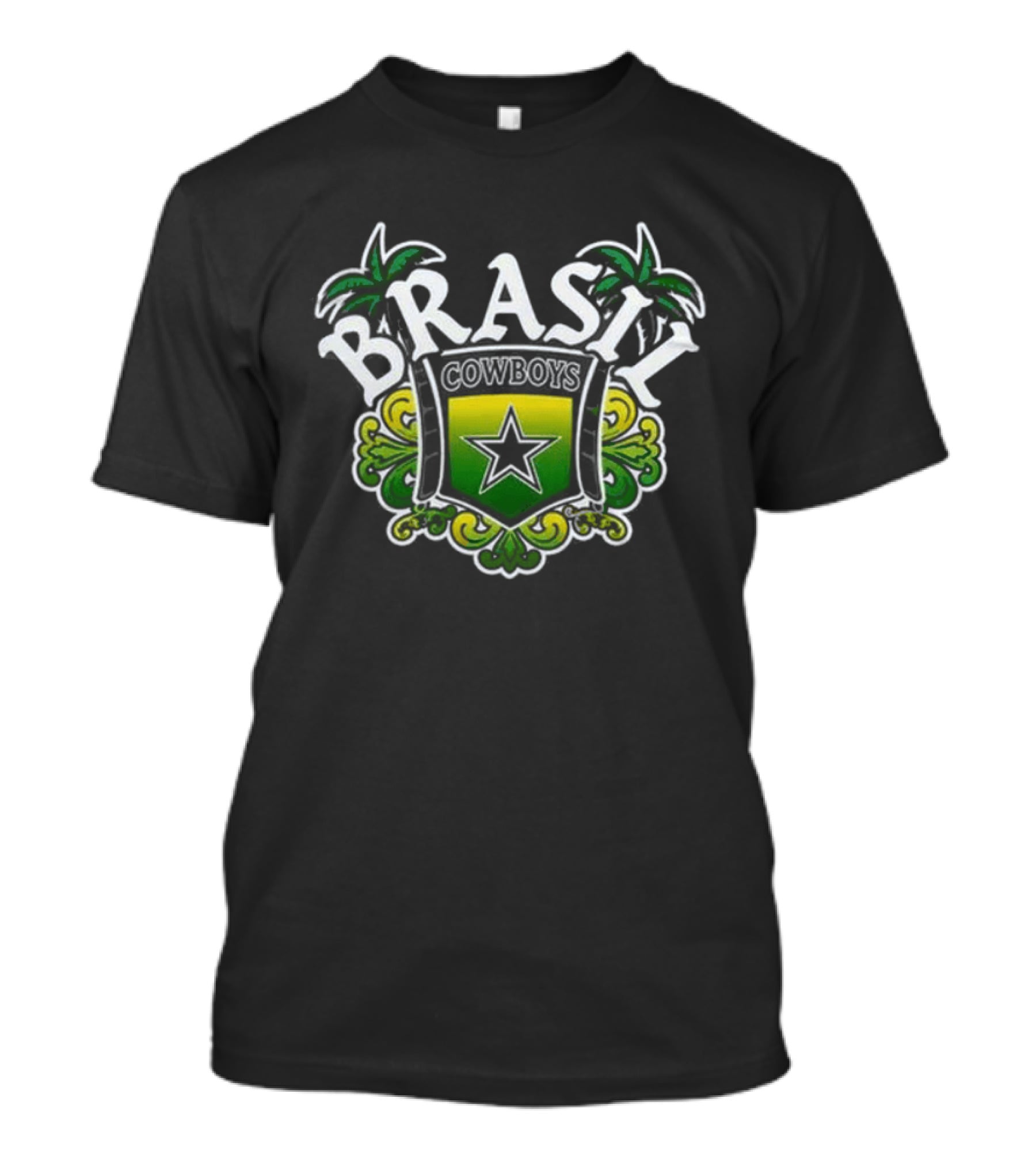 Dallas Cowboys Brazil Tropical Star 2026 T-Shirt
