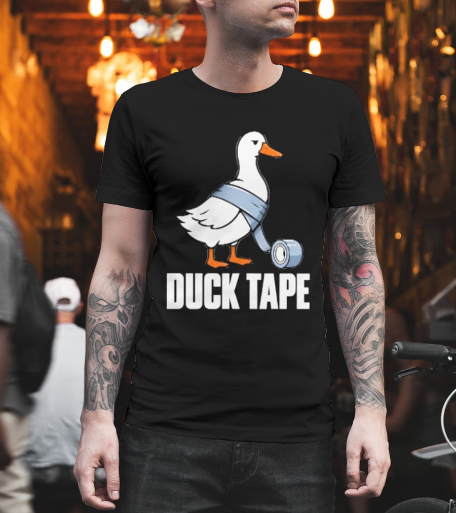 Duck With Tape Roll Duck Tape T-Shirt