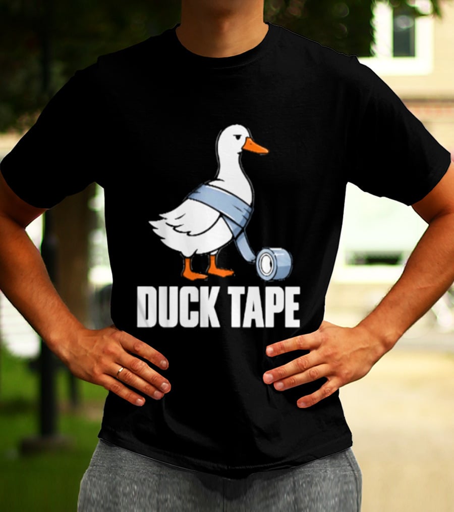 Duck With Tape Roll Duck Tape T-Shirt