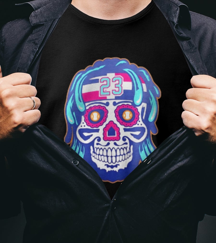 Fernando Tatis Jr. 23 San Diego Padres Sugar Skull T-Shirt