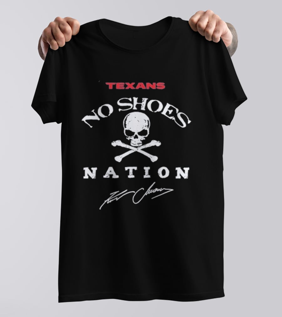 Texans No Shoes Nation Kenny Chesney 2027 Tour T-Shirt
