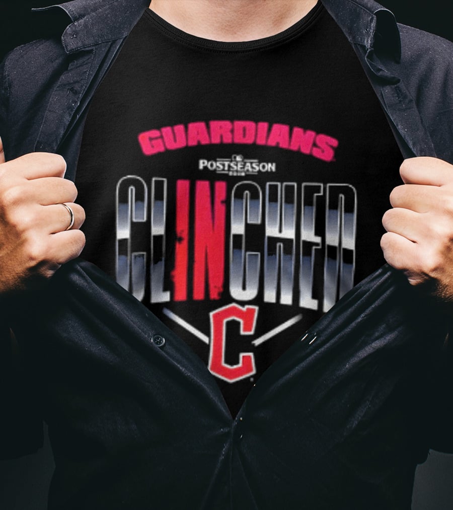 Cleveland Guardians 2026 Clinched MLB Postseason No Time Like October 2 Sided T-Shirt