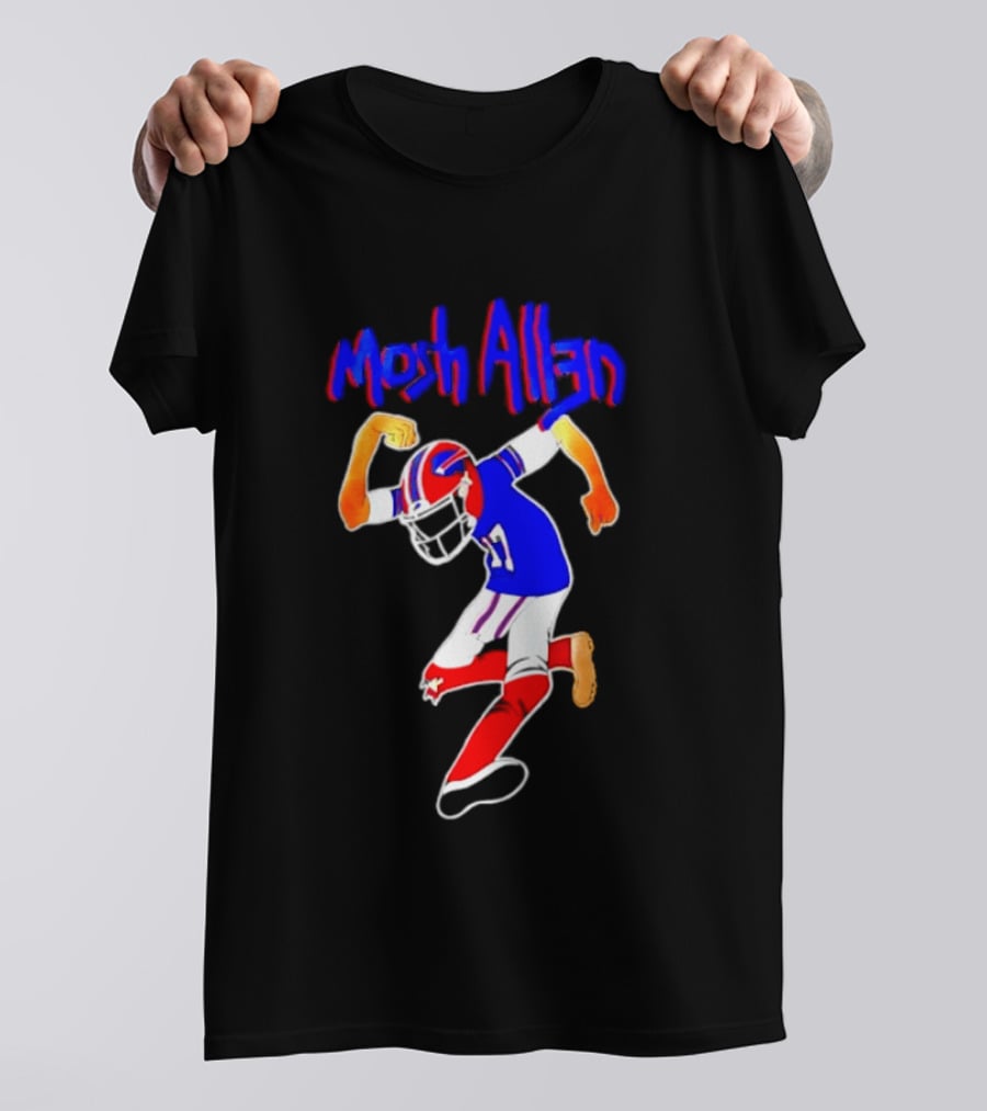 Buffalo Bills Josh Allen Mosh Allen Football Player T-Shirt