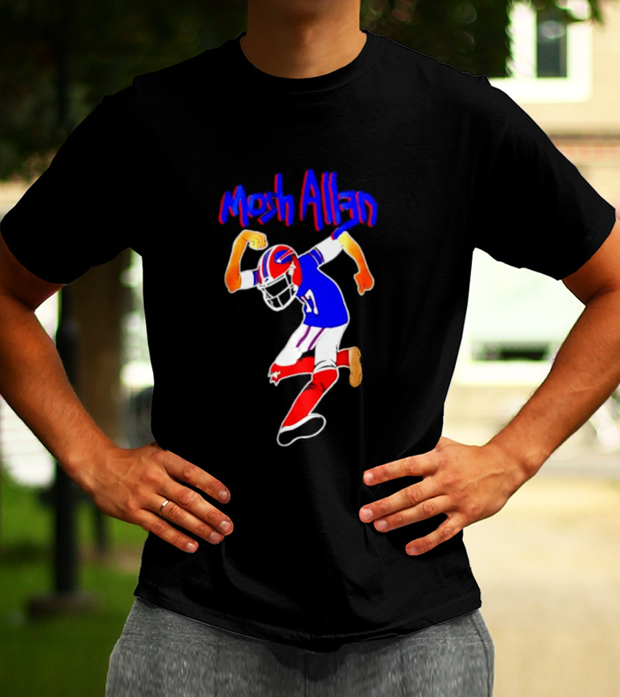 Buffalo Bills Josh Allen Mosh Allen Football Player T-Shirt