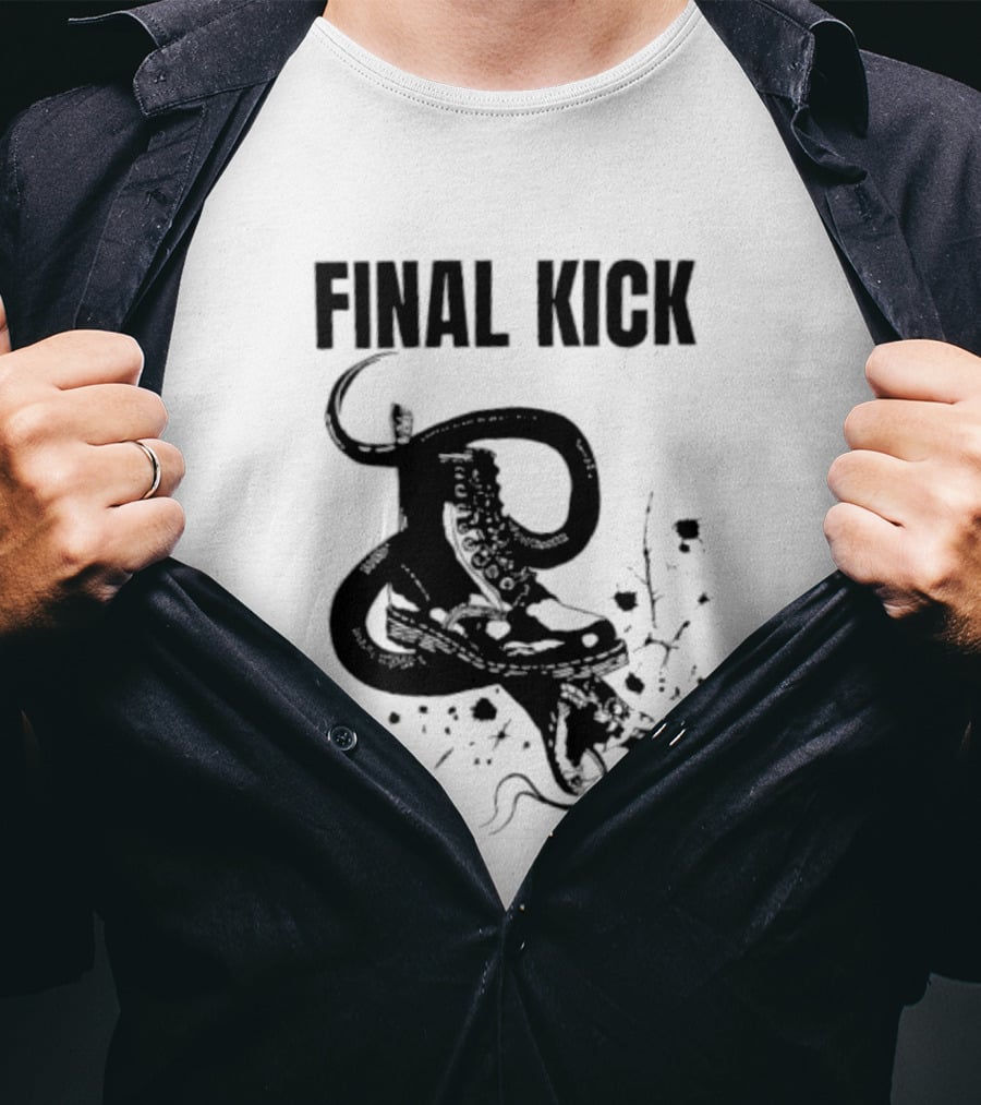 Final Kick Dr Martens Skinhead Punk Snake Boot And Snake T-Shirt