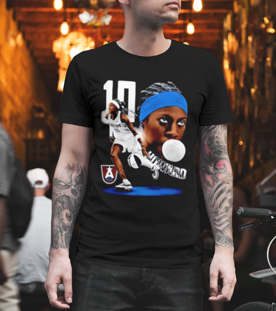 Rhyne Howard 10 Atlanta Dream Dual WNBA Basketball T-Shirt