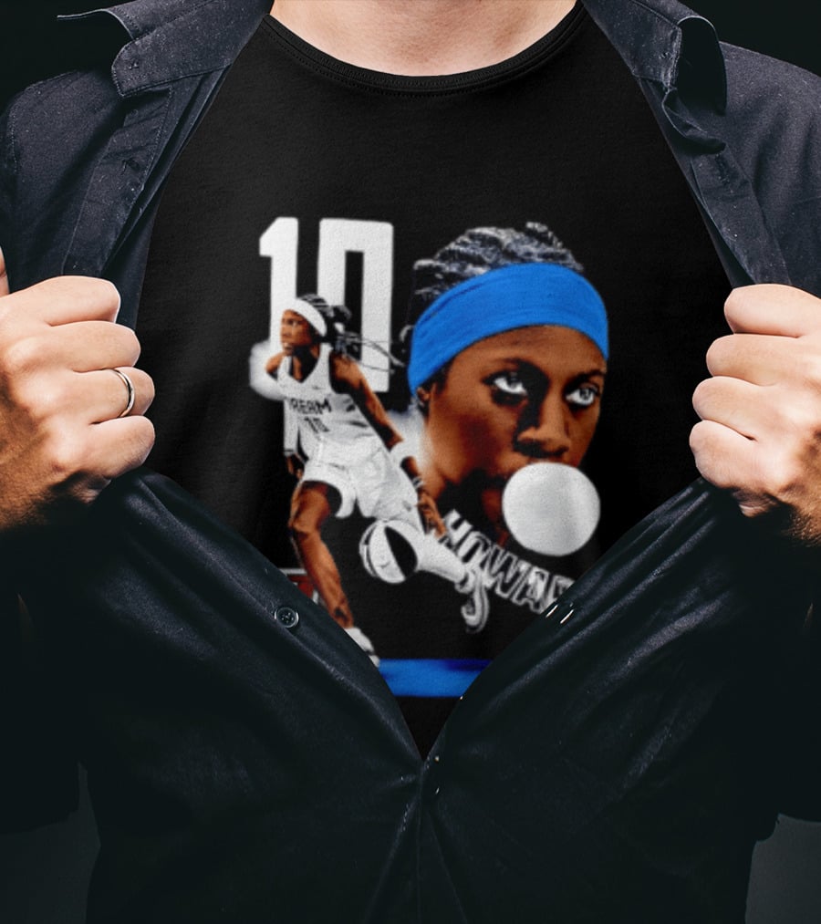 Rhyne Howard 10 Atlanta Dream Dual WNBA Basketball T-Shirt