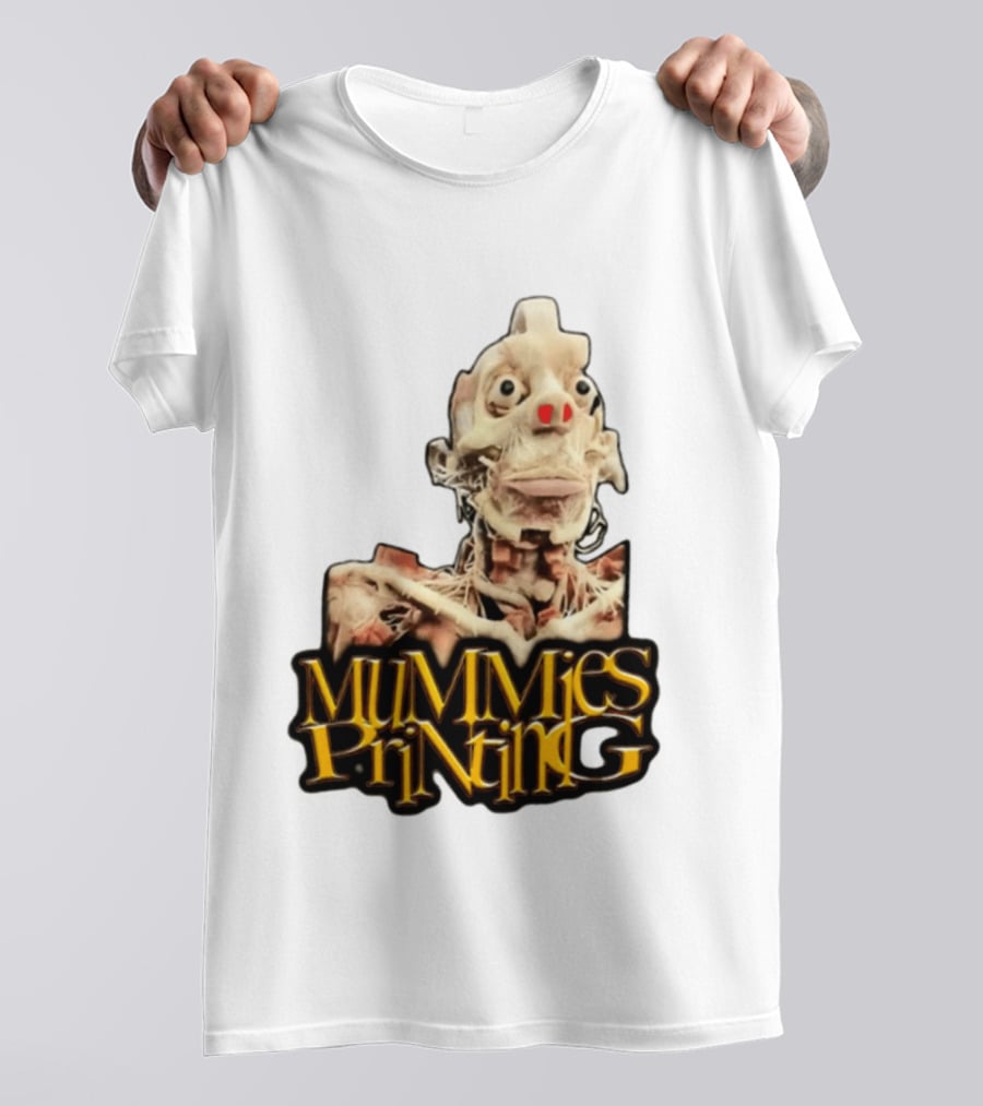 Mummies Printing Mummy Anatomy Skeleton Medical T-Shirt