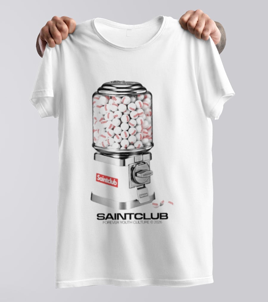 Saintclub Forever Youth Culture Gumball Machine T-Shirt