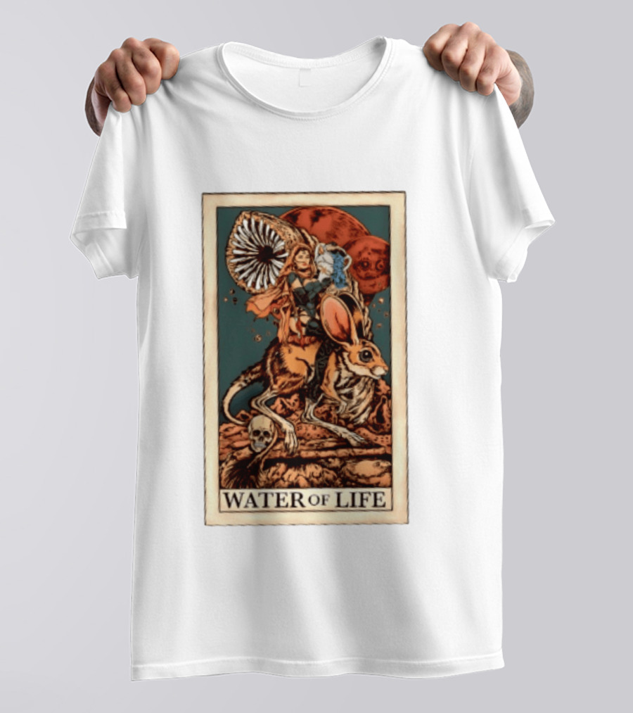 Water Of Life Dune Tarot Card Frank Herbert Art Fremen Ride Sandworm T-Shirt