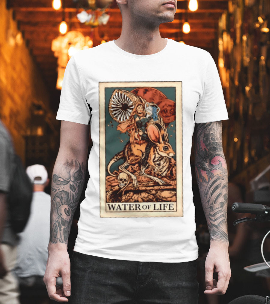 Water Of Life Dune Tarot Card Frank Herbert Art Fremen Ride Sandworm T-Shirt