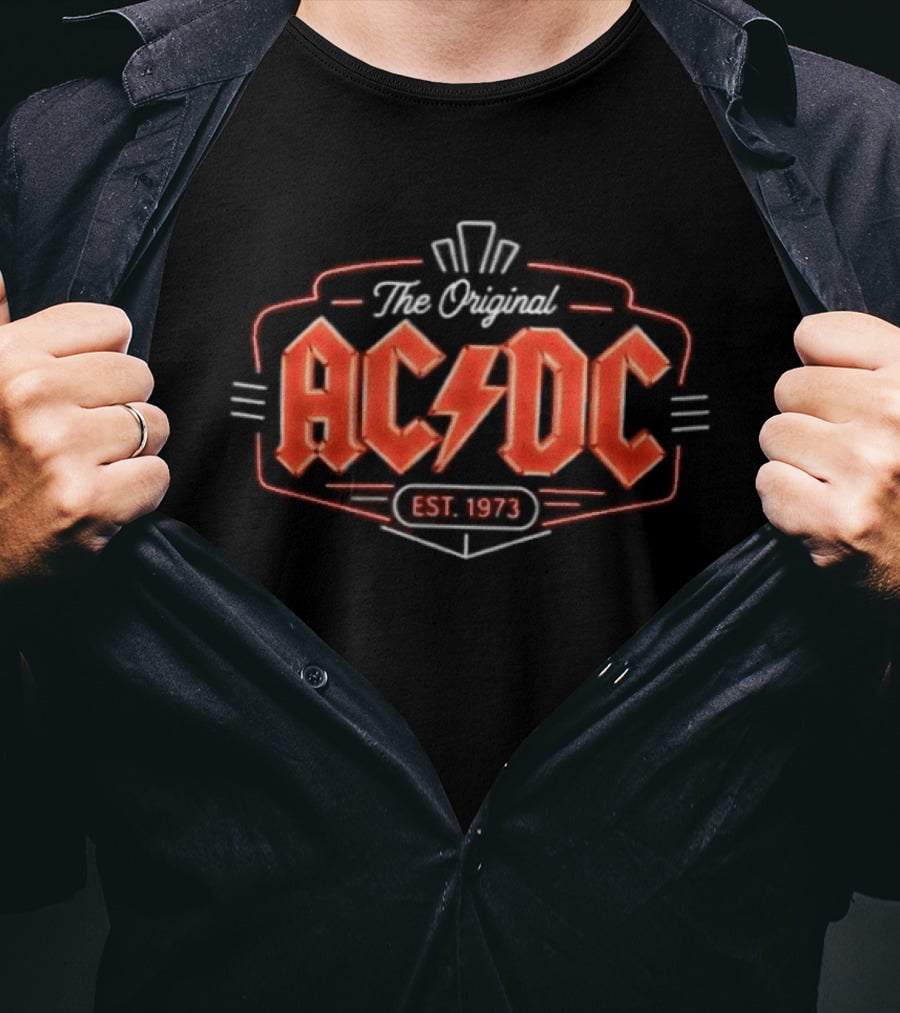 ACDC The Original Est. 1973 Lincoln Financial Field 2026 Tour Hard Rock Cafe Philadelphia PA September 29th T-Shirt