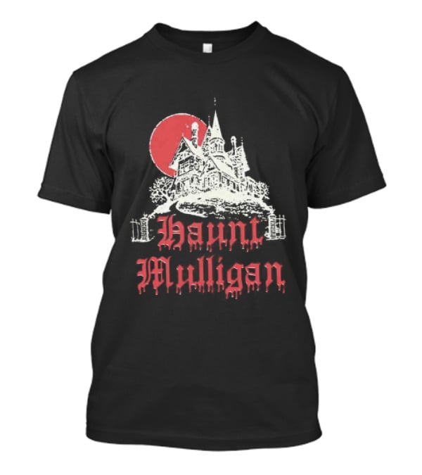 Hot Mulligan Haunted House Halloween Castle 2026 T-Shirt