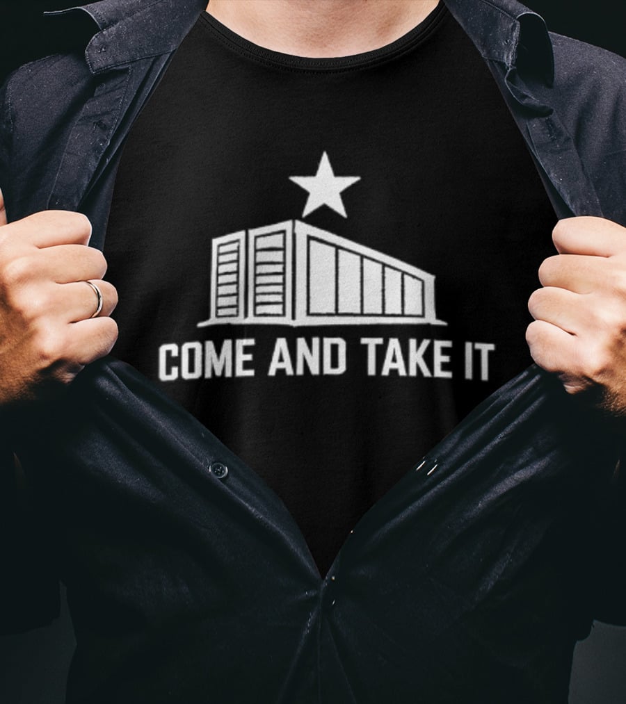 Come And Take It Washington DC Center Star Building T-Shirt