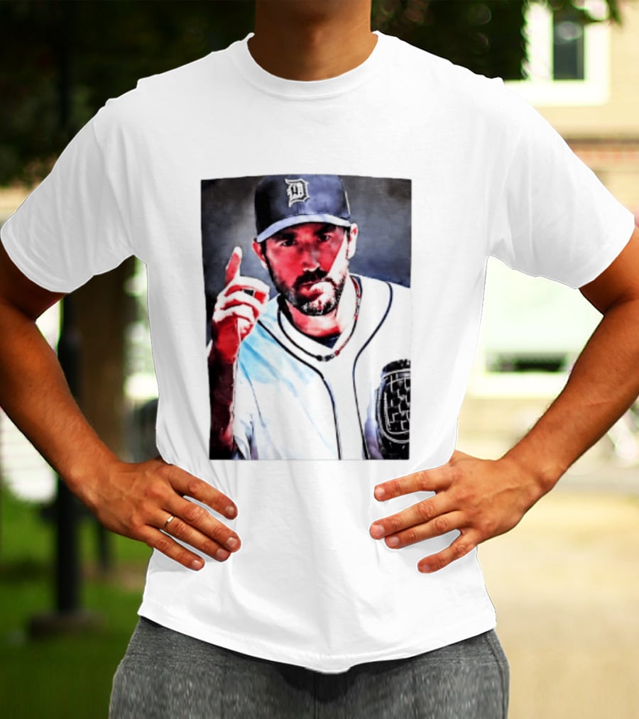 Spencer Torkelson Justin Verlander Detroit Tigers Baseball T-Shirt