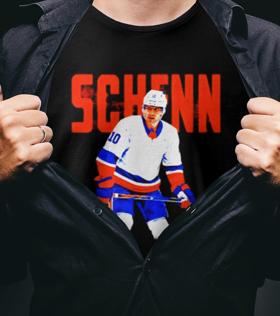 New York Islanders Brayden Schenn Grunge T-Shirt