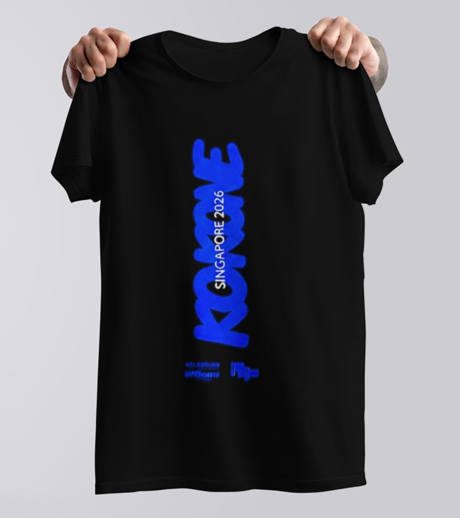 Kokone Singapore 2026 Atlassian Williams Blue Vertical T-Shirt