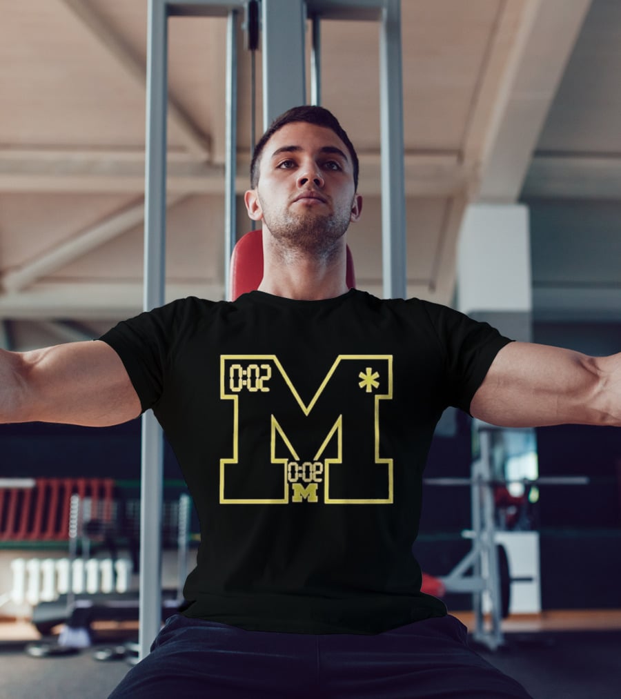 Michigan Wolverines Big Ten Football 002 Asterisk NCAA 2026 T-Shirt