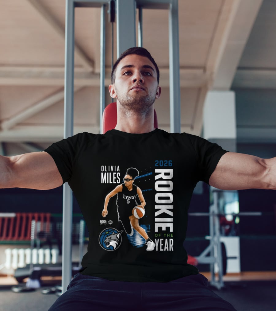 Olivia Miles Lynx 2026 Rookie Of The Year Basketball Legend T-Shirt