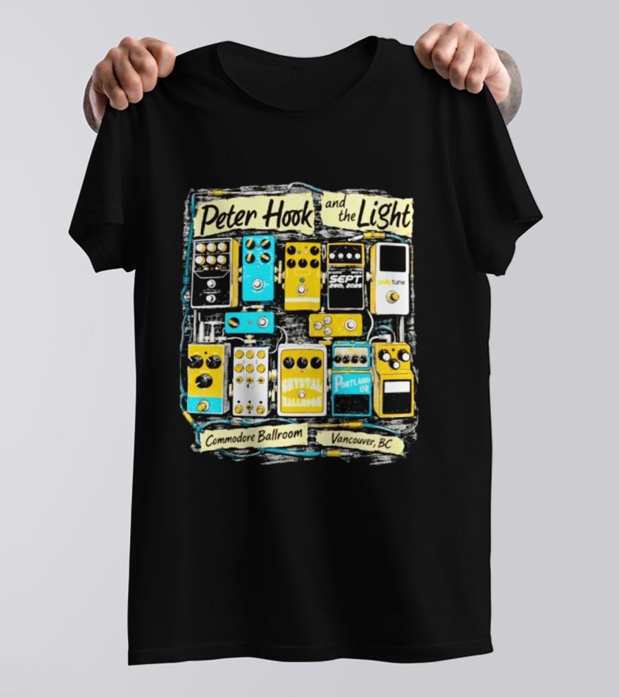 Peter Hook And The Light Vancouver Commodore Ballroom September 26 2026 Pedal T-Shirt