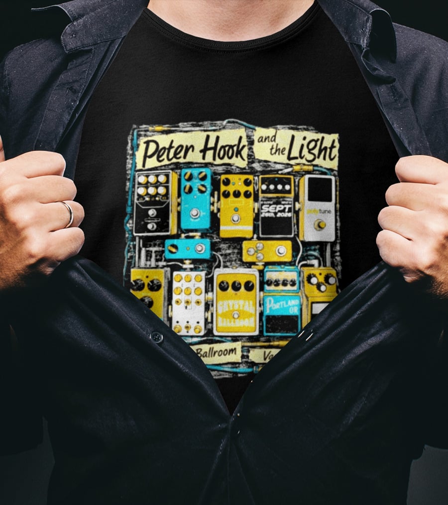 Peter Hook And The Light Vancouver Commodore Ballroom September 26 2026 Pedal T-Shirt