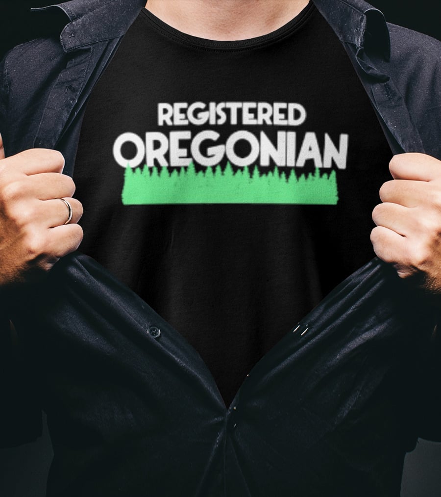 Registered Oregonian Pacific Northwest Oregon T-Shirt