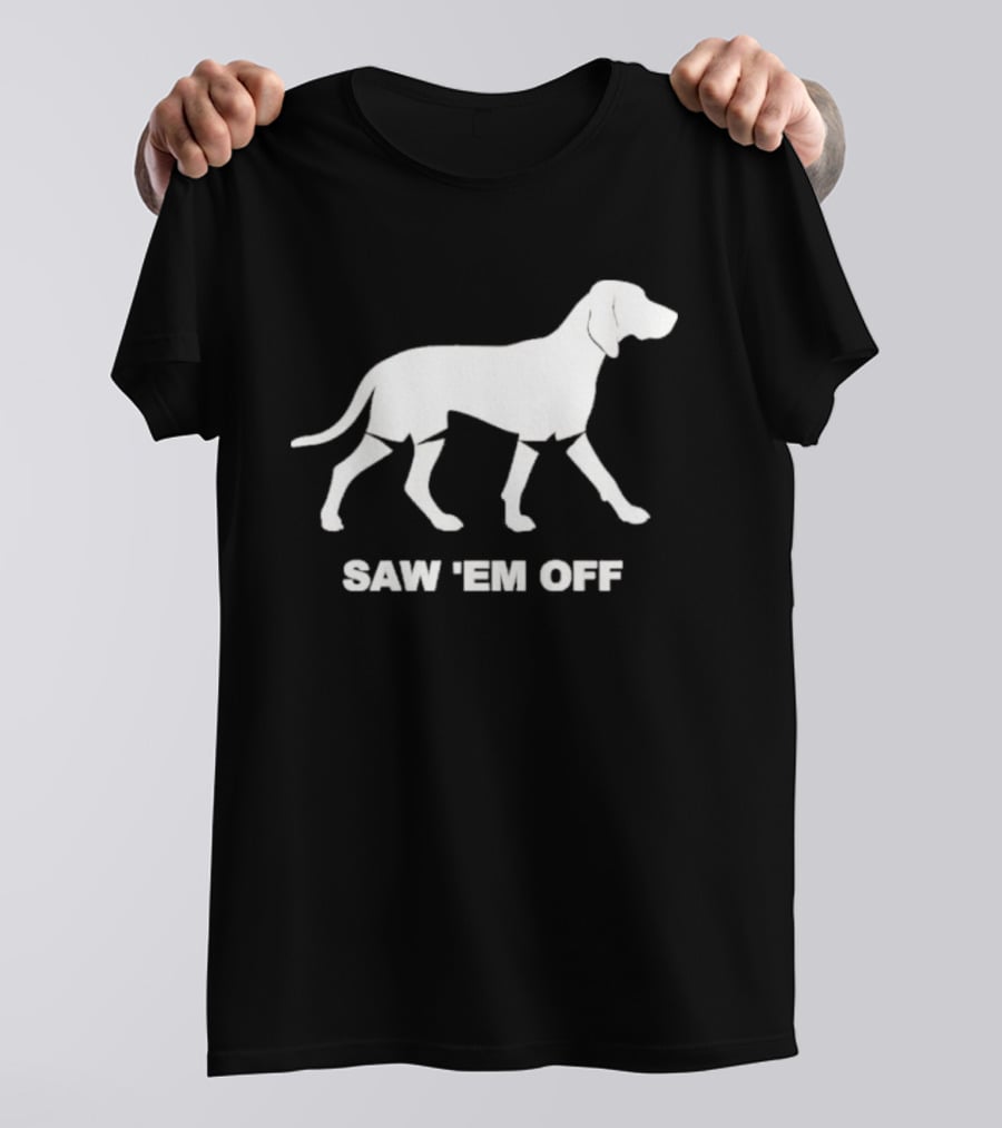 Texas A&M Aggies Saw Em Off Dog NCAA 2026 College Football T-Shirt