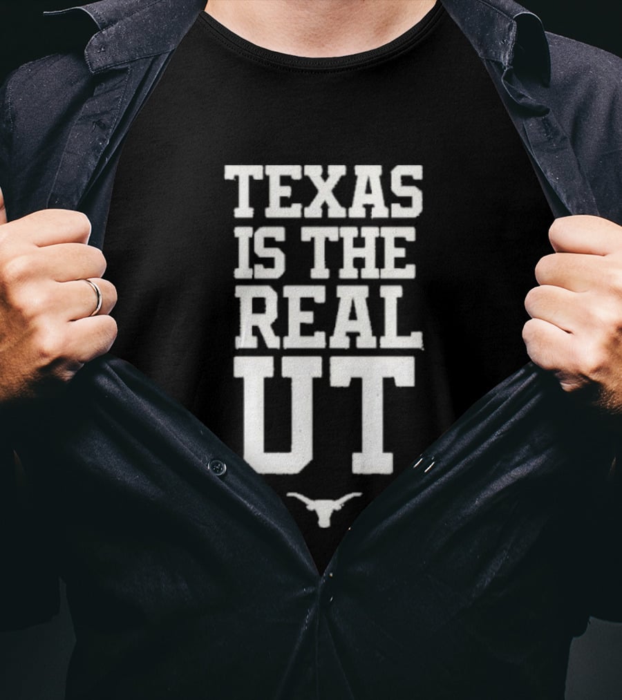 Texas Is The Real UT Longhorns Beat Volunteers Football NCAA 2026 T-Shirt