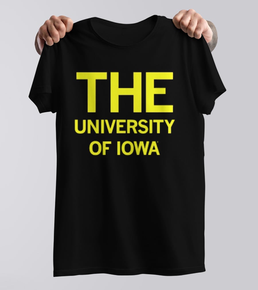 The University Of Iowa Bold Yellow T-Shirt