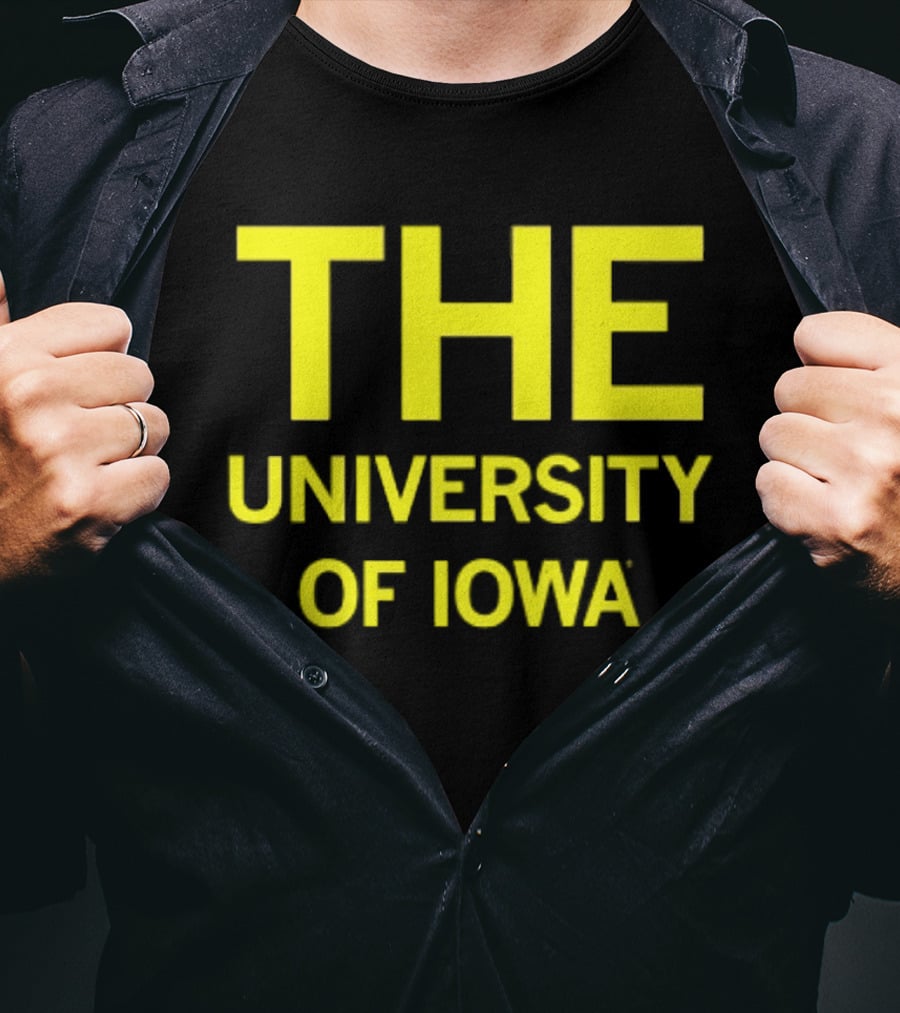 The University Of Iowa Bold Yellow T-Shirt