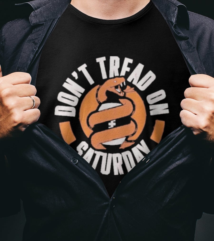 Virginia Tech Hokies Football Don't Tread On Saturday Gametime Spirit T-Shirt