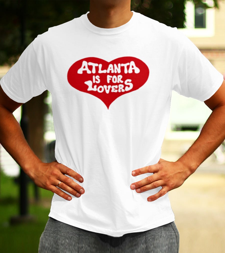 Atlanta Is For Lovers Georgia Heart City Pride T-Shirt