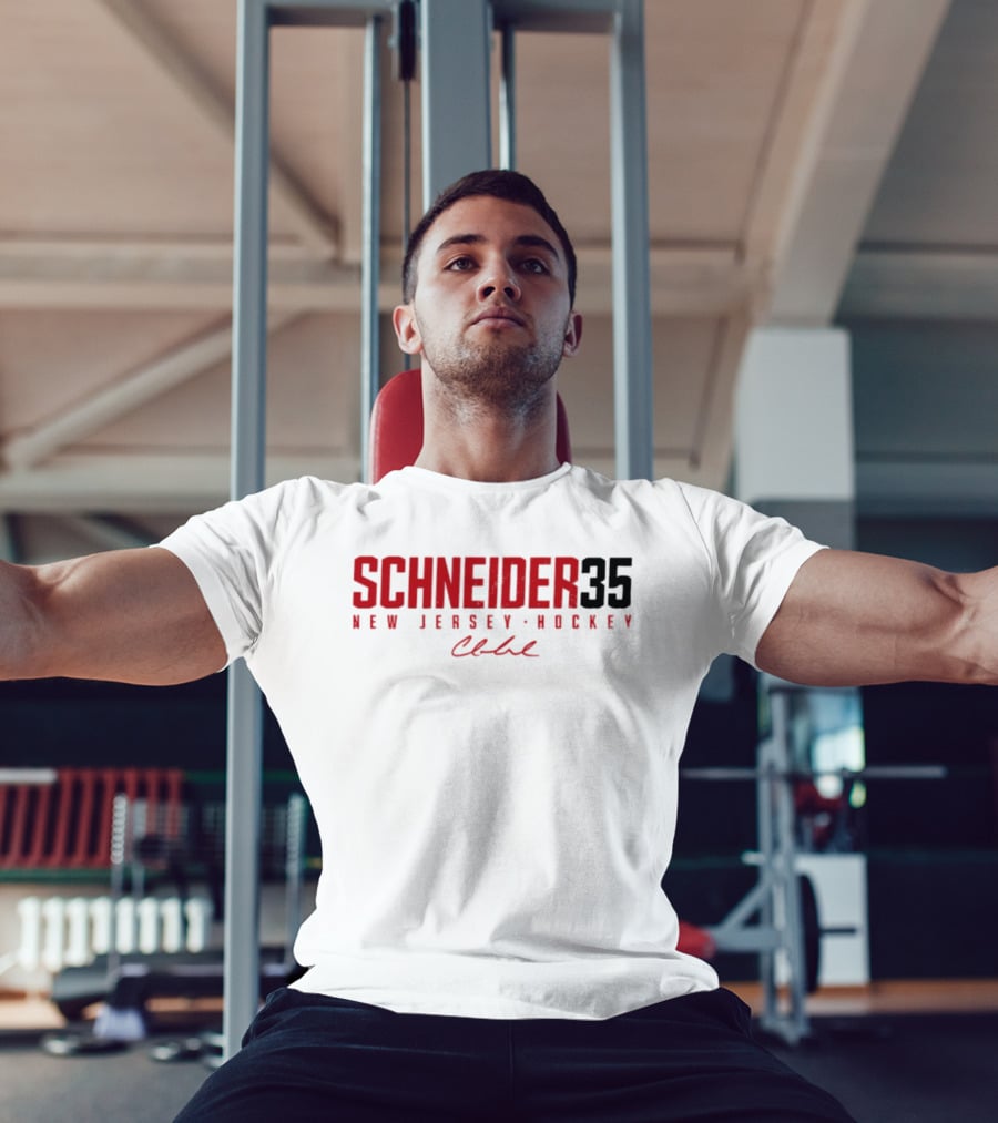 SCHNEIDER 35 New Jersey Hockey Club T-Shirt