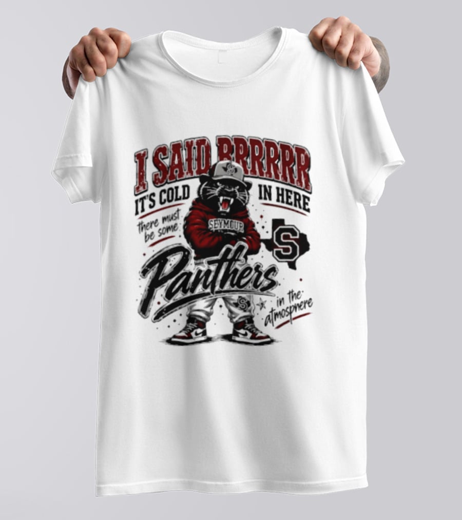 I Said Brrrrr It’s Cold In Here There Must Be Some Panthers In The Atmosphere T-Shirt