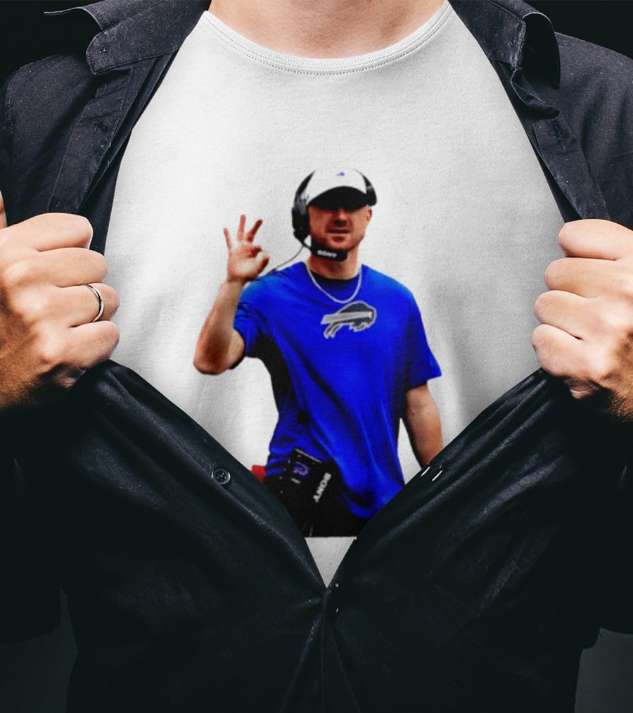 Joe Brady Buffalo Bills Coaching Moments Buffalo T-Shirt