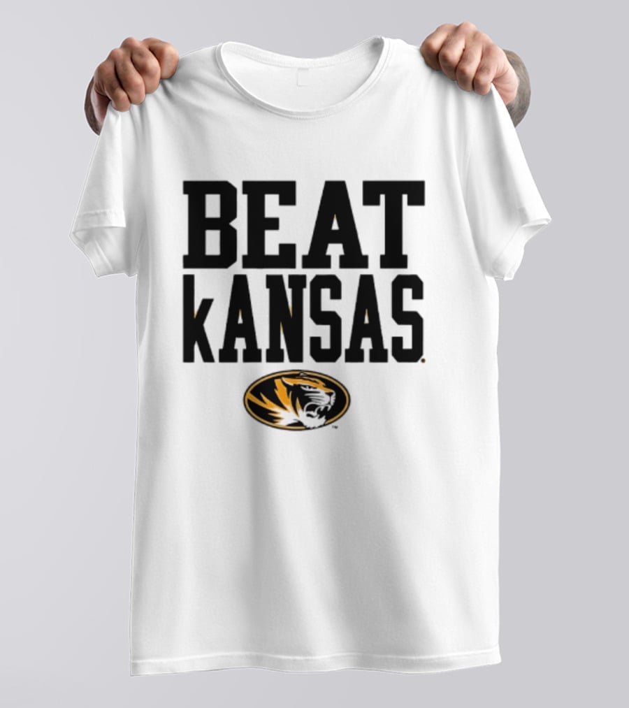 Beat Kansas Missouri Tigers NCAA 2026 T-Shirt