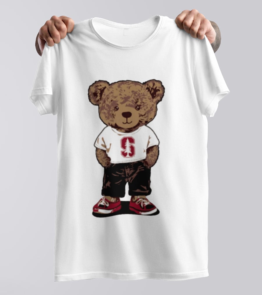 Stanford Cardinal 2026 Teddy Bear NCAA Fan Gear T-Shirt