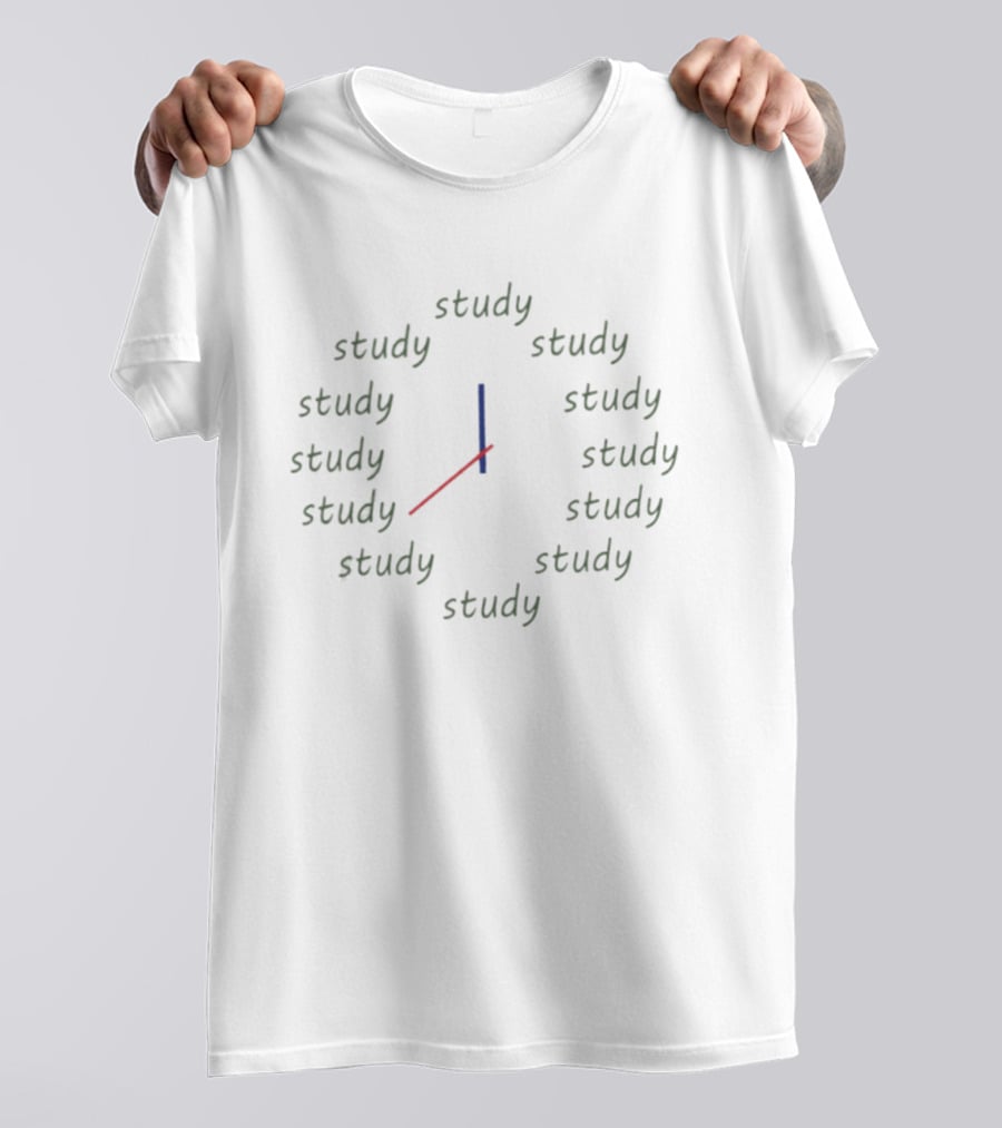 Study Time Student Education Novelty T-Shirt