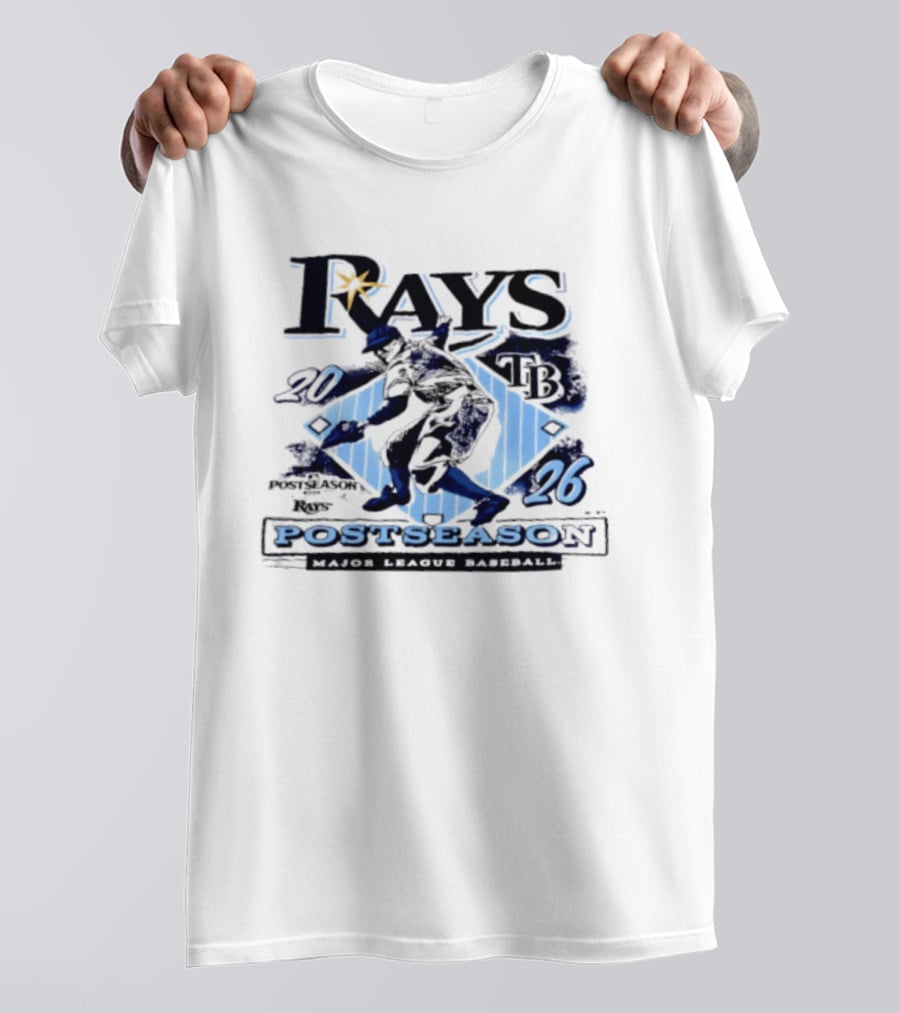 Rays 2026 Postseason Major League Baseball T-Shirt