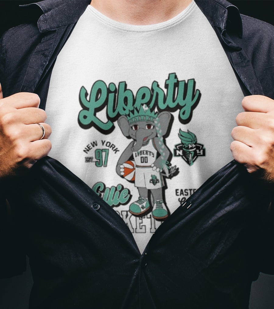 New York Liberty Basketball Ellie Eastern Conf Since 97 T-Shirt