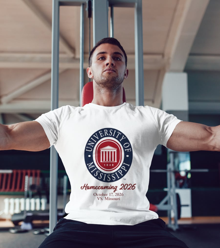 University Of Mississippi Homecoming 2026 October 17 Vs Missouri T-Shirt