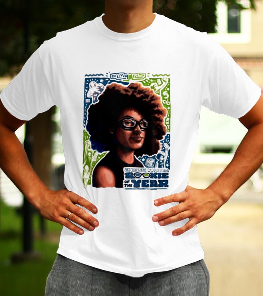 Olivia Miles Minnesota Lynx 2026 WNBA Rookie Of The Year Basketball Champion T-Shirt