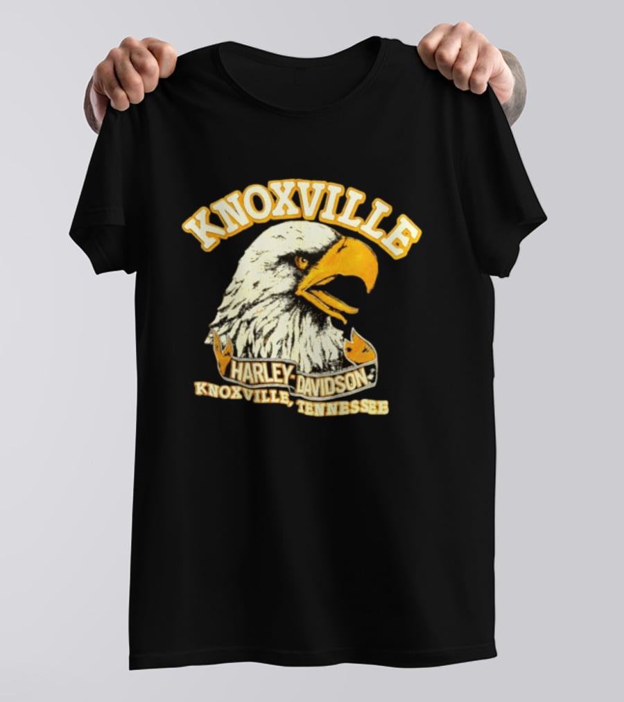 Knoxville Harley Davidson Eagle Knoxville Tennessee T-Shirt