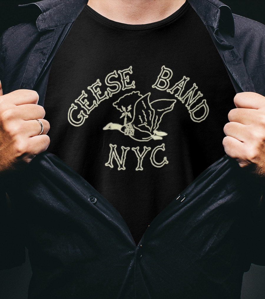 Geese Band 2026 Tour NYC Music Event Merchandise T-Shirt