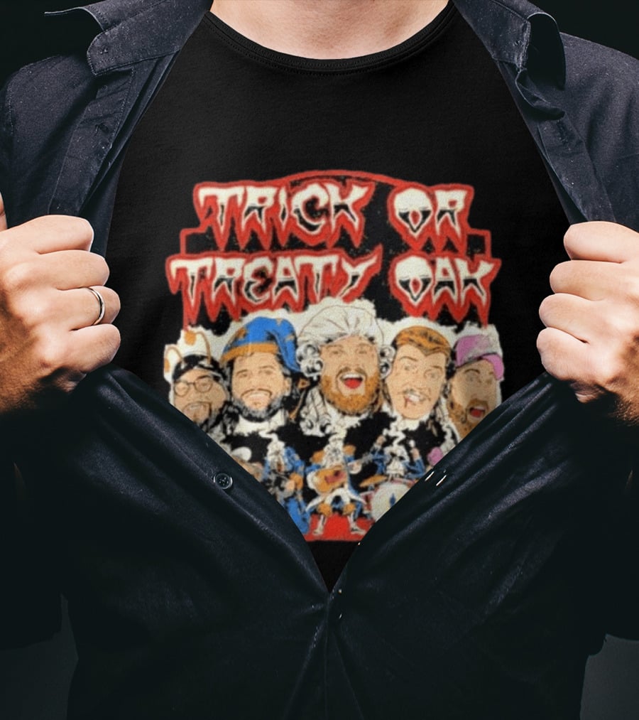 Trick Or Treaty Oak 2026 Concert Melody Mountain Ranch Stephenville Texas Oct 30 2026 T-Shirt