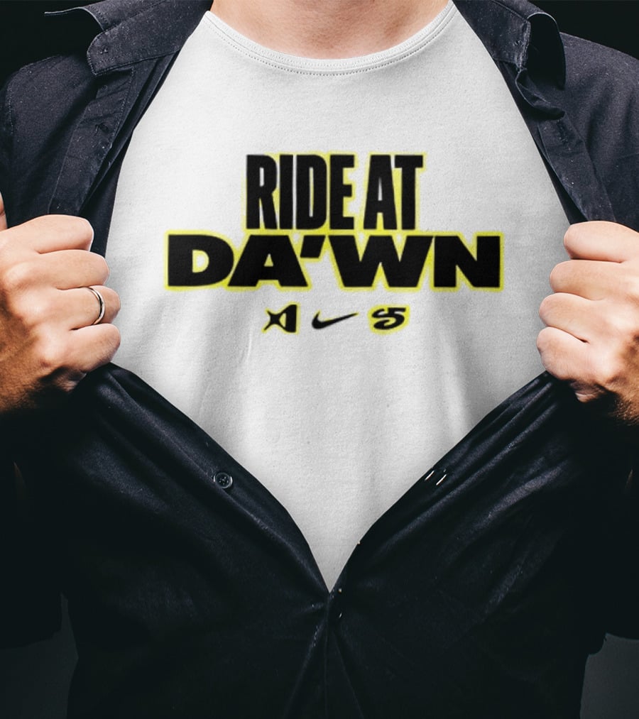 Ride At Dawn A'ja Wilson 22 Nike Basketball T-Shirt