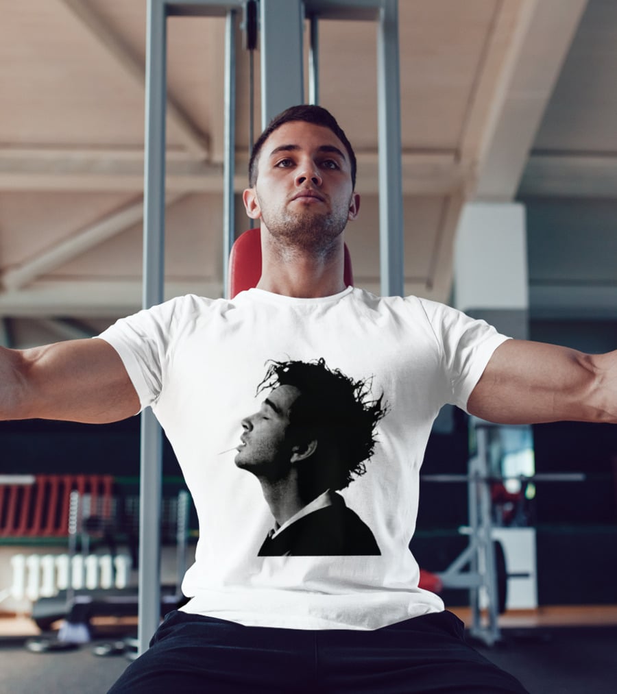 Matty Healy The 1975 Indie Rock Alternative Silhouette Smoking T-Shirt
