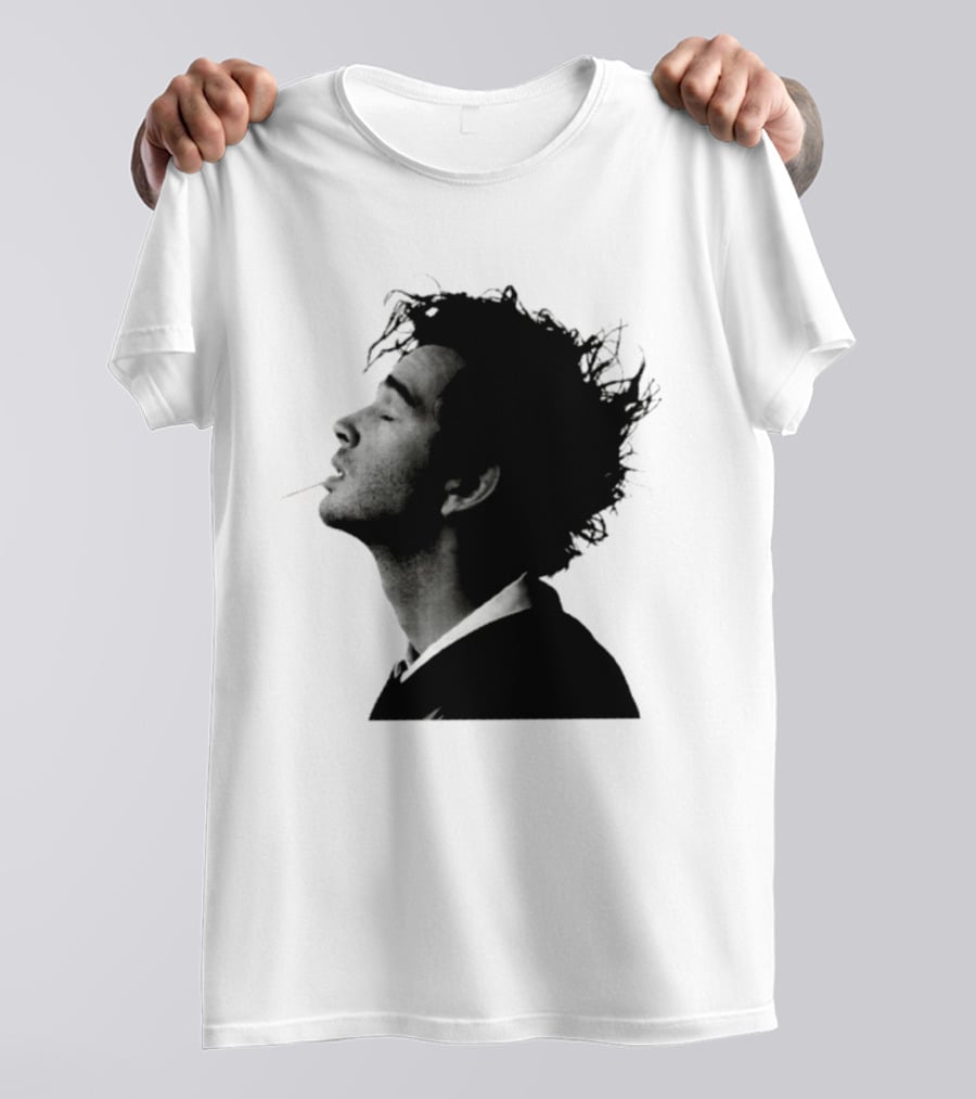 Matty Healy The 1975 Indie Rock Alternative Silhouette Smoking T-Shirt