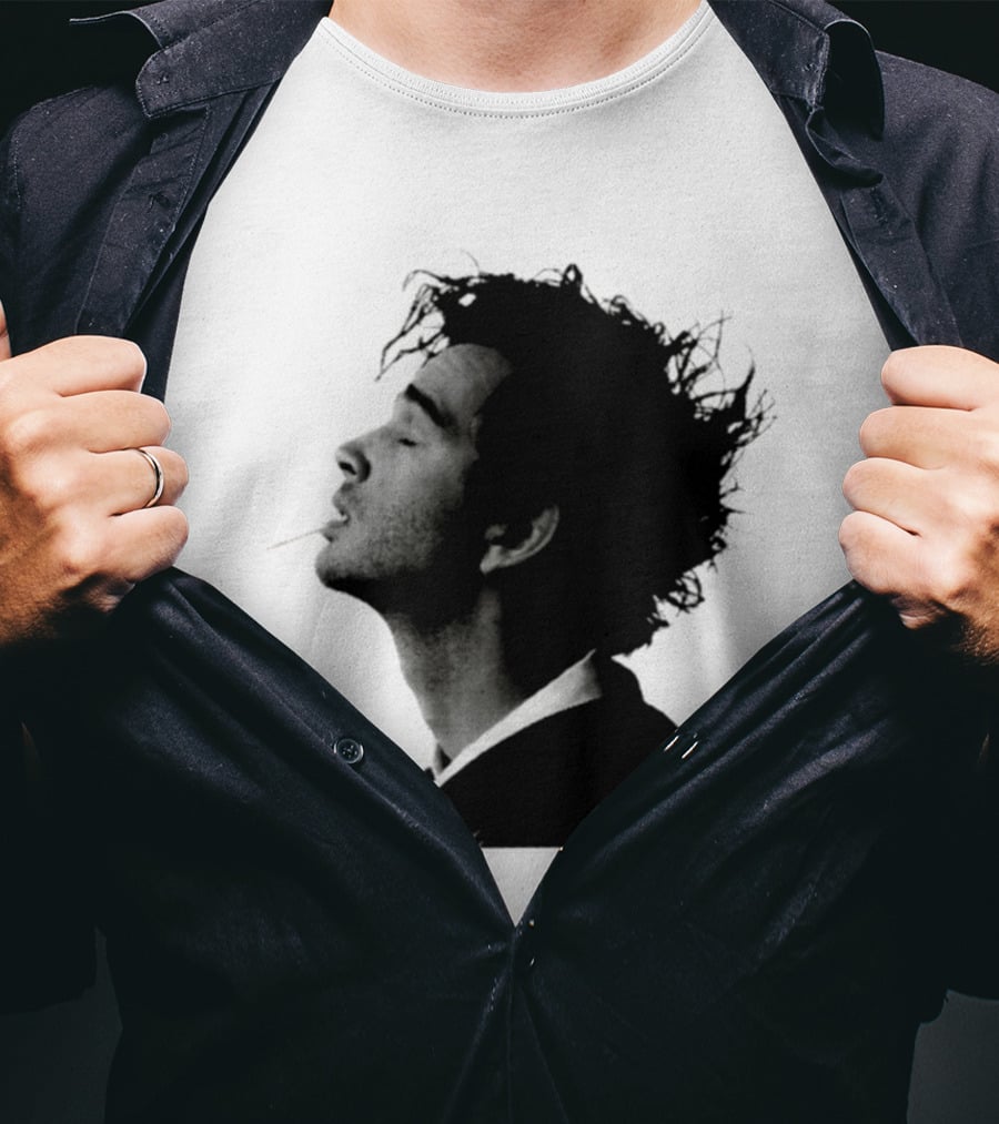 Matty Healy The 1975 Indie Rock Alternative Silhouette Smoking T-Shirt