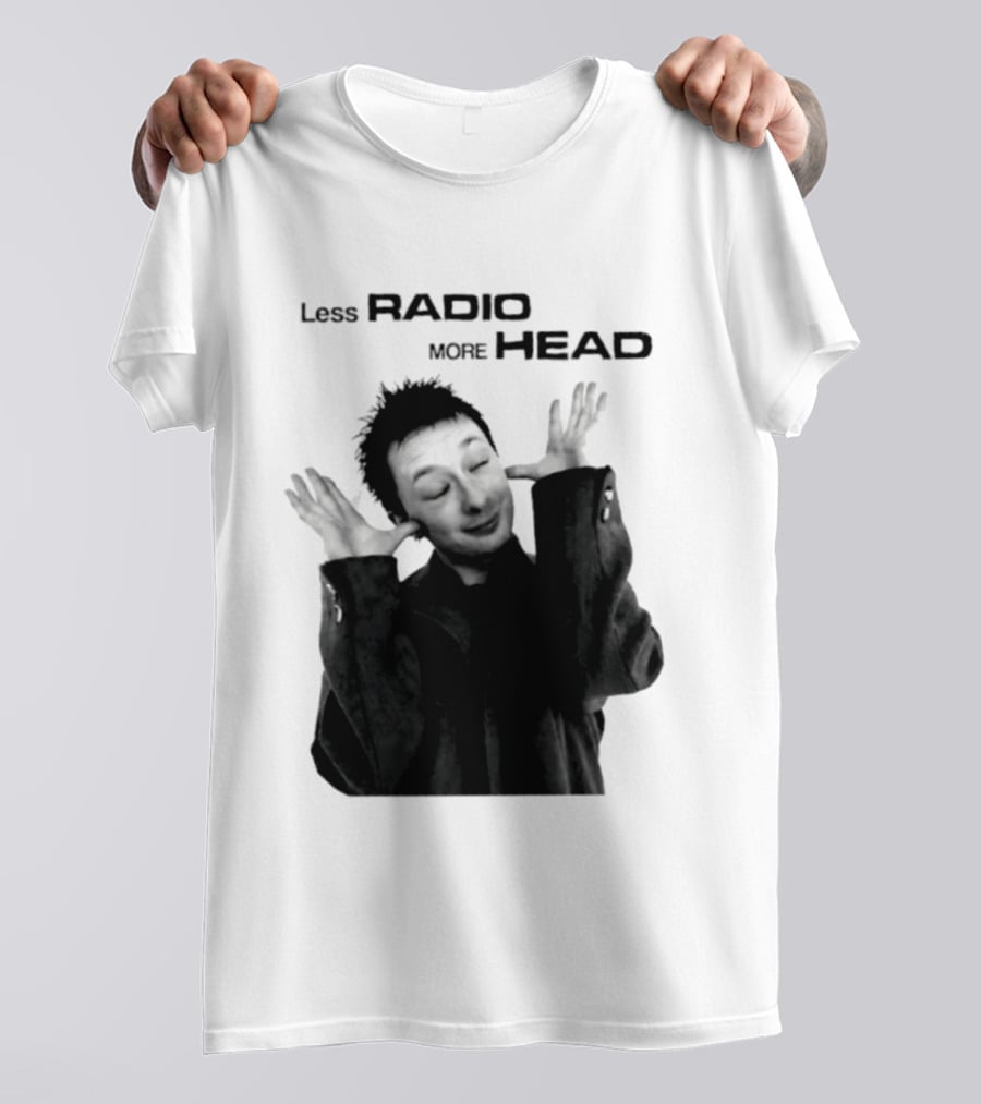 Thom Yorke Less Radio More Head Radiohead T-Shirt